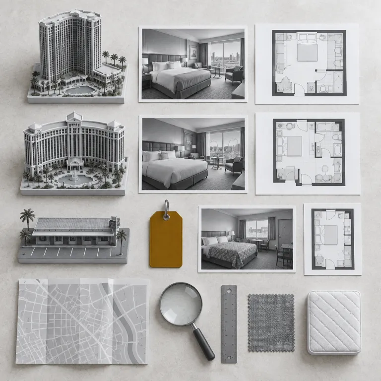 Your first Vegas trip: how to choose where to sleep before you book anything